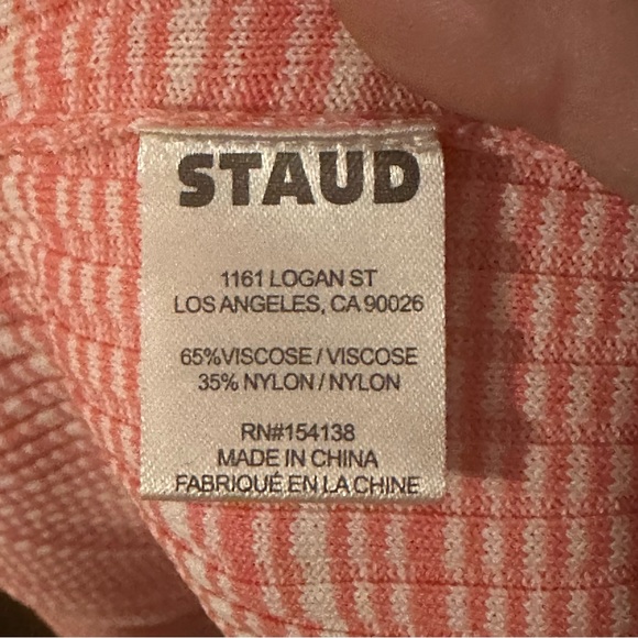 STAUD- Long Sleeve Sweater Dress, Size L - Picture 12 of 16